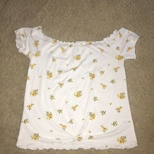 PacSun off-the-shoulder crop top